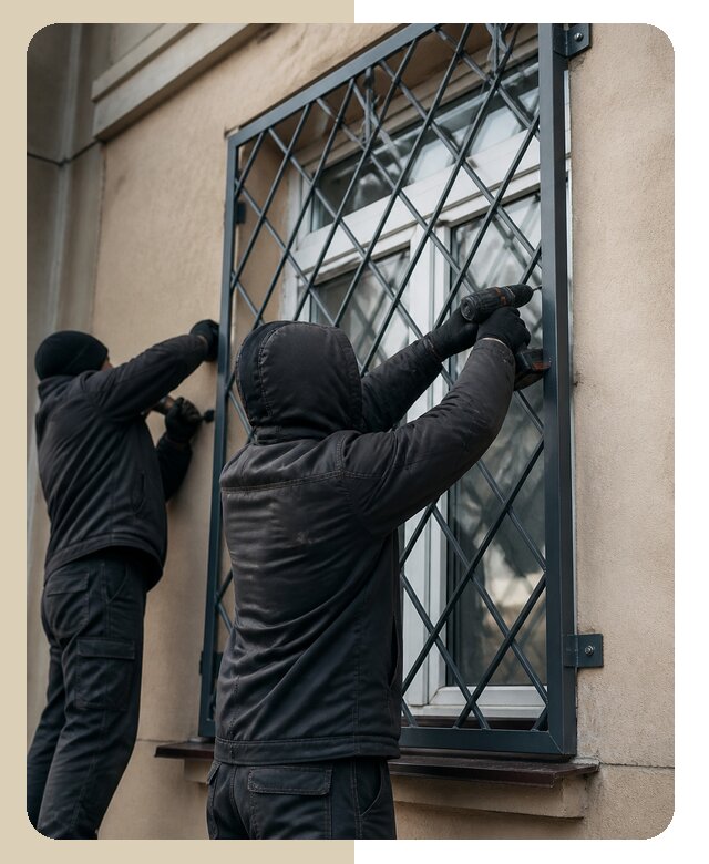 Установка антивандальных решеток на окна в Обнинске